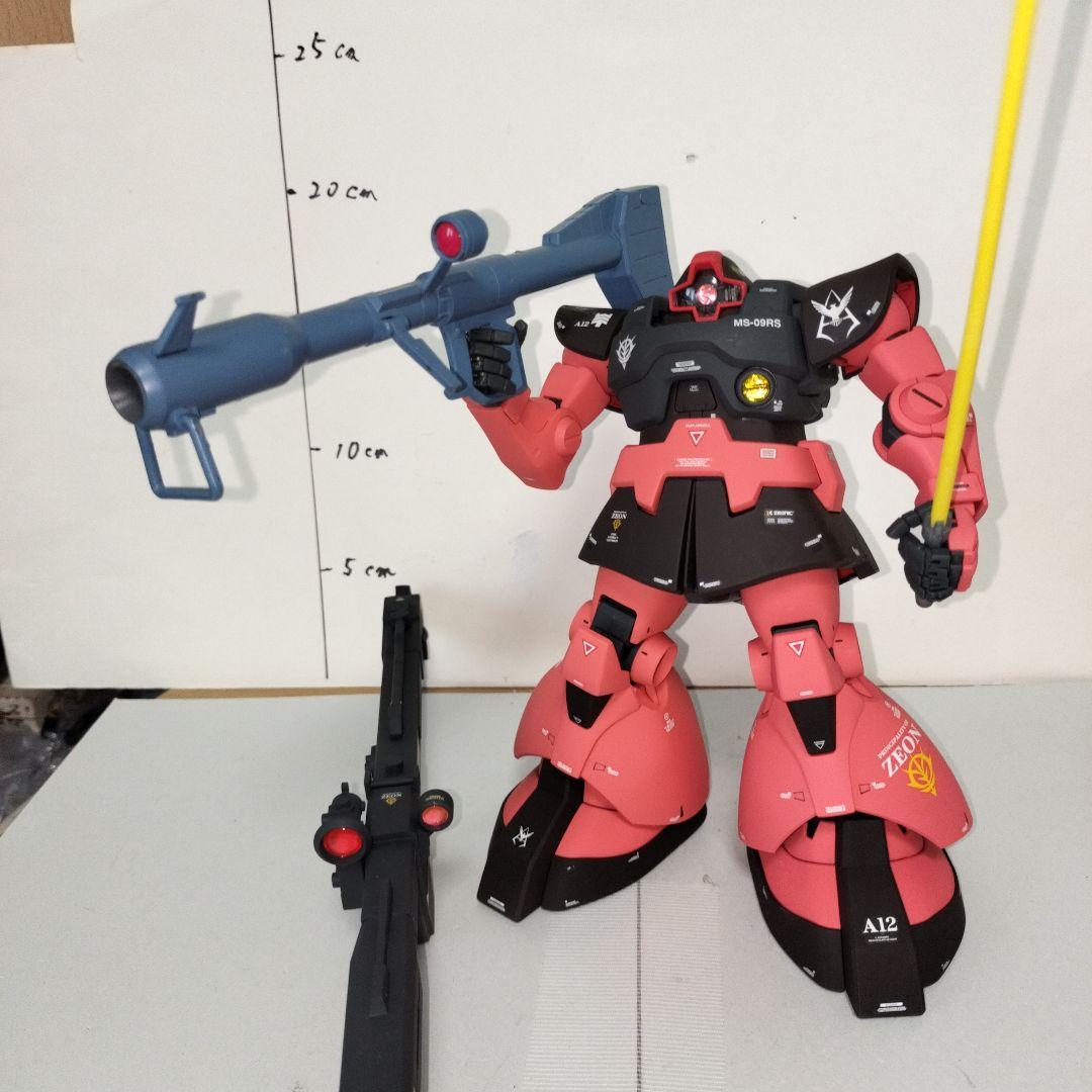 孫*空様 MG 1/100 シャア専用リック・ドム 塗装完成品 ガンプラ ガンダ