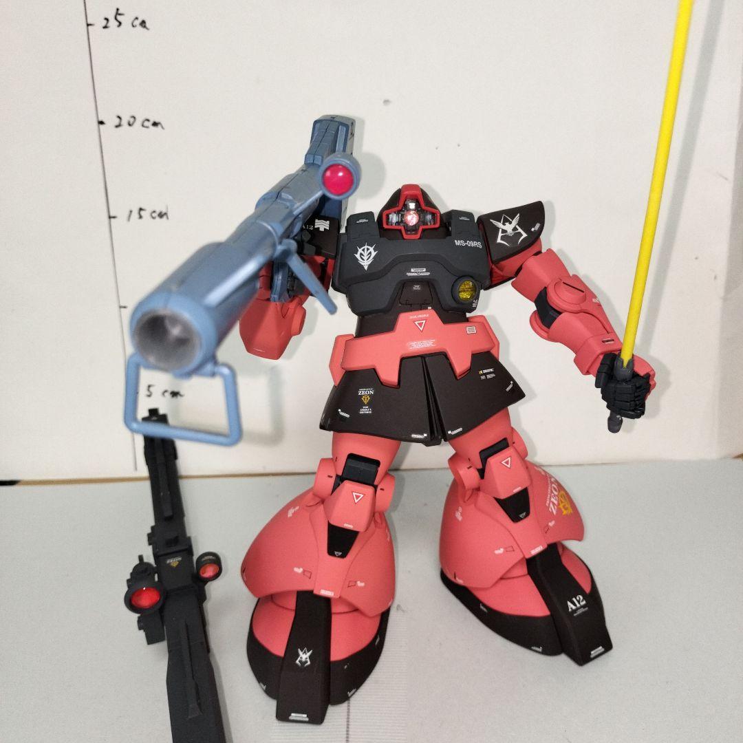 孫*空様 MG 1/100 シャア専用リック・ドム 塗装完成品 ガンプラ ガンダ