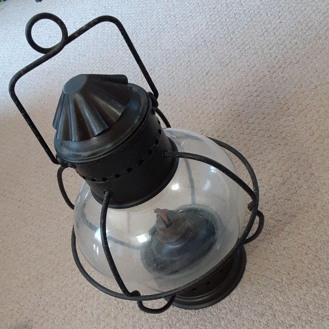 古い豪州船舶用オイルランプ/真鍮全天候マリーン灯油ランタン銘板メルボルン海洋博