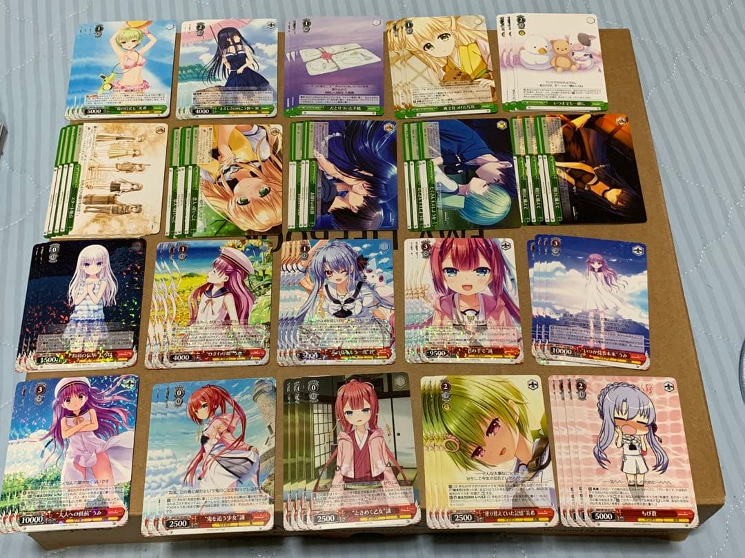 ヴァイスシュヴァルツ Summer Pockets サマポケ RR以下ほぼ4コン