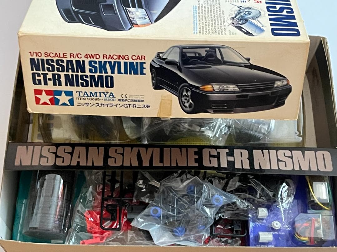 タミヤ 1/10 電動RC NISSAN SKYLINE GT-R NISMO②