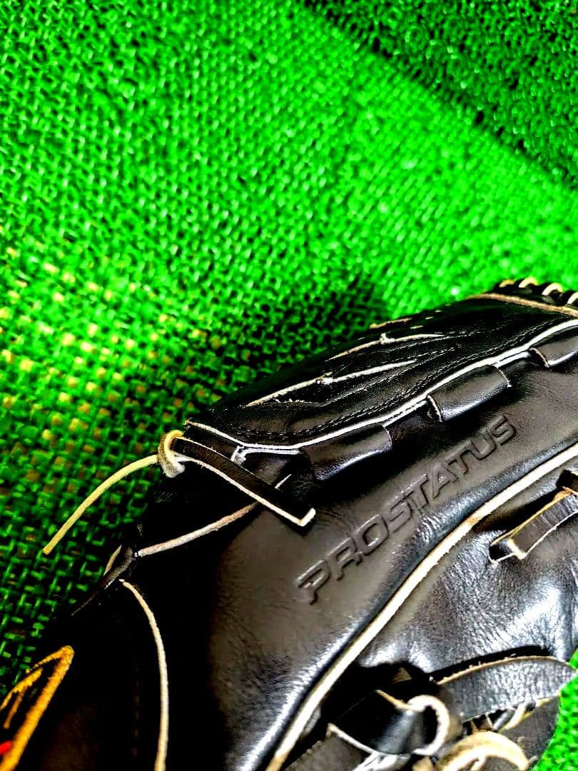 【美品・即戦力】ZETT プロステイタス 軟式野球グローブ