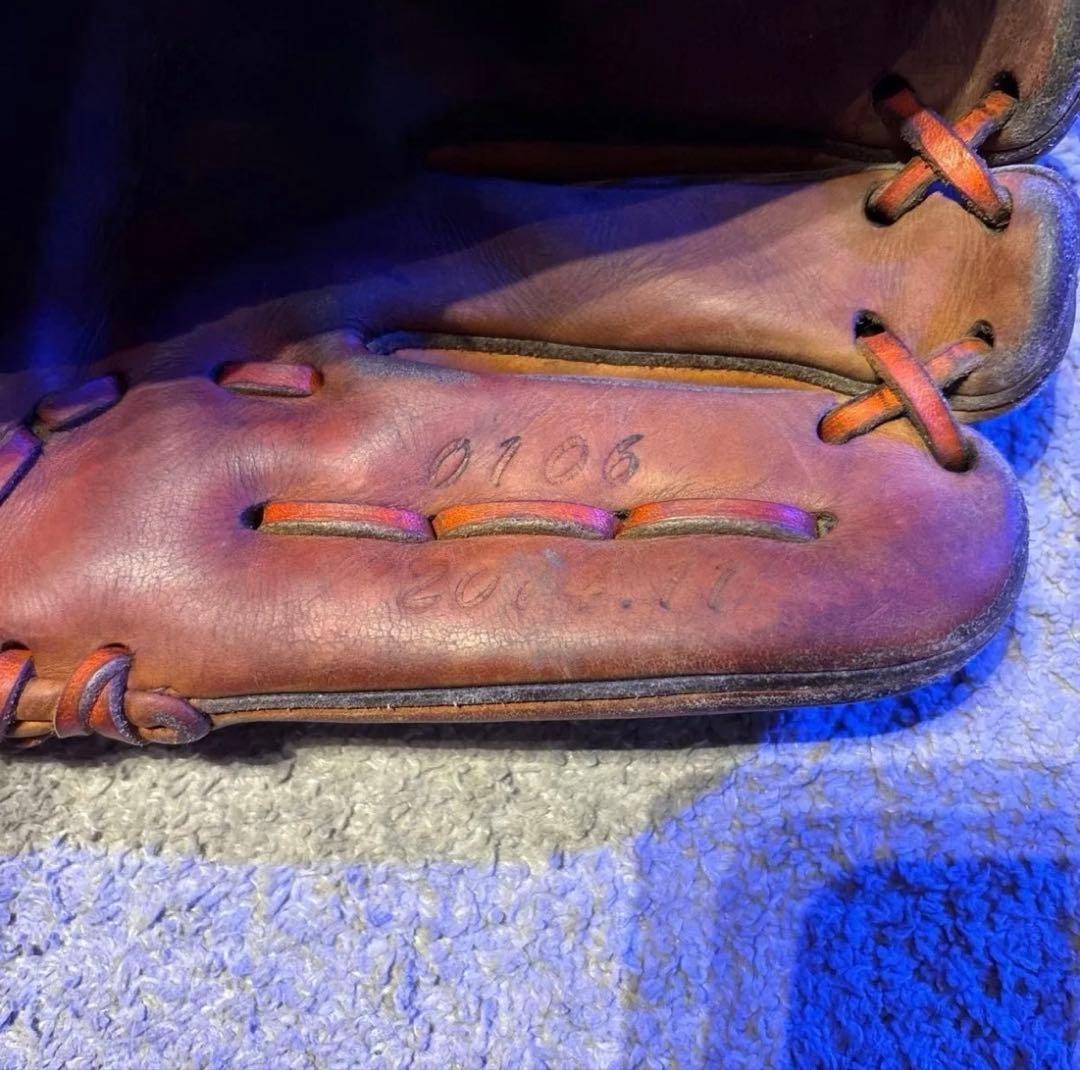 ミズノプロ　硬式グローブ 波賀クラフティッド