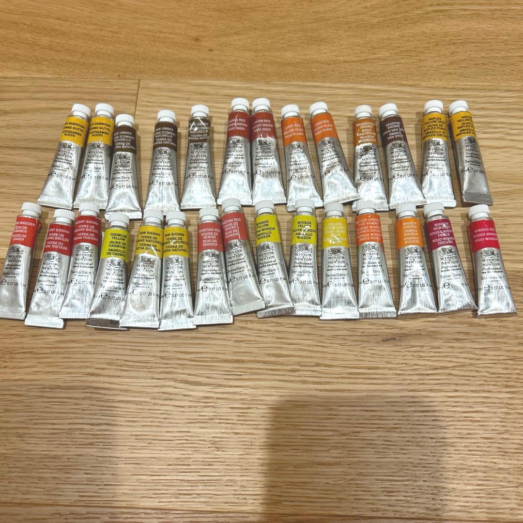ウィンザー＆ニュートン プロフェッショナルウォーターカラー 新品未使用