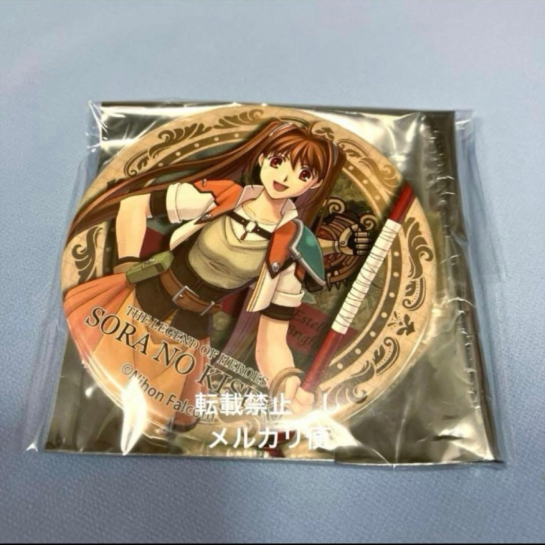 英雄伝説 空の軌跡　エステル　軌跡シリーズ　15周年記念　TR缶バッジ