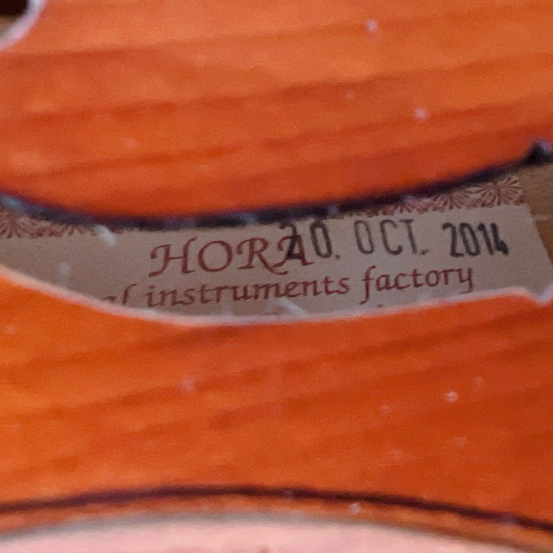 美品✨バイオリン　HORAレジン　ルーマニア製　1/8 2014年製