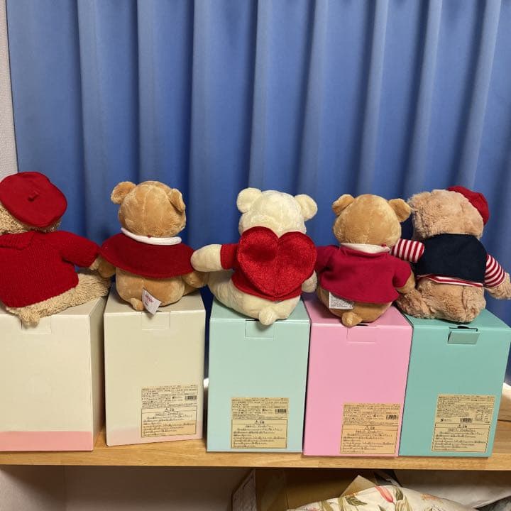 GODIVAバレンタインデーくまちゃんぬいぐるみテディベアセット