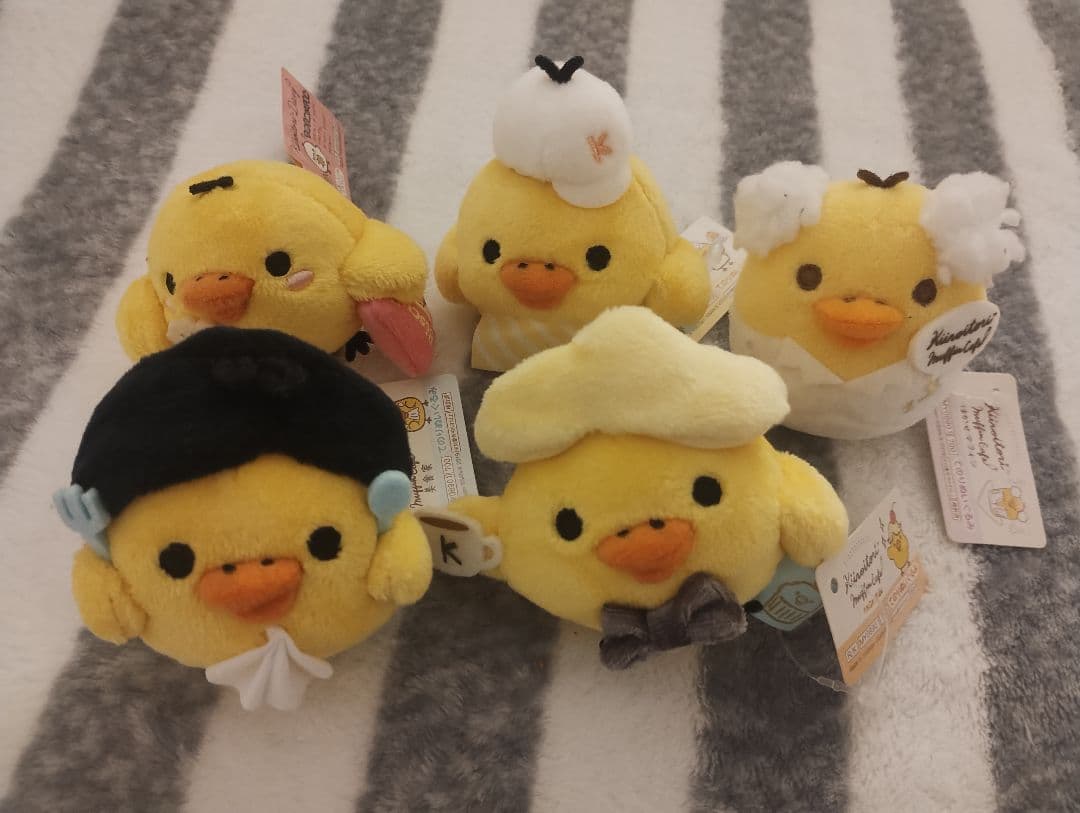 リラックマ キイロイトリ マフィンカフェ てのりぬいぐるみ　まとめ売り