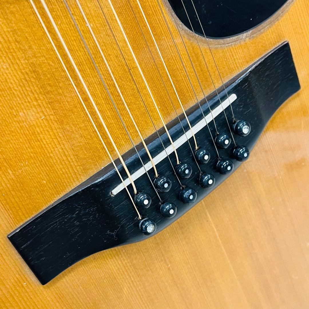 Morris 12弦 ジャパンビンテージアコースティックギター 1975年製