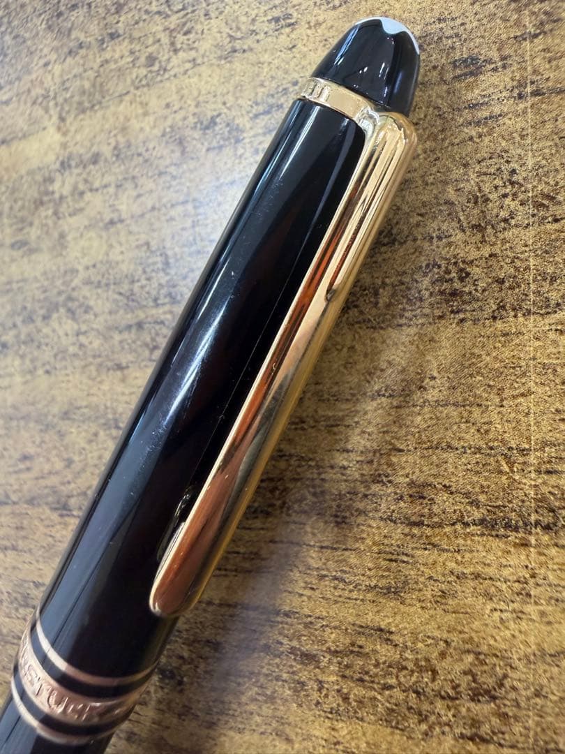 美品 MONTBLANC マイスターシュテュック ゴールドライン　芯なし