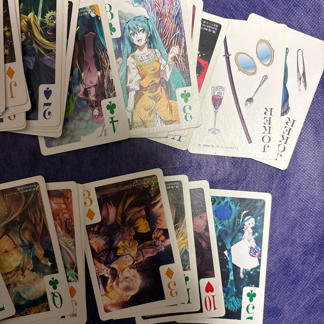 悪ノ骨牌 トランプ アニメイト特典 非売品