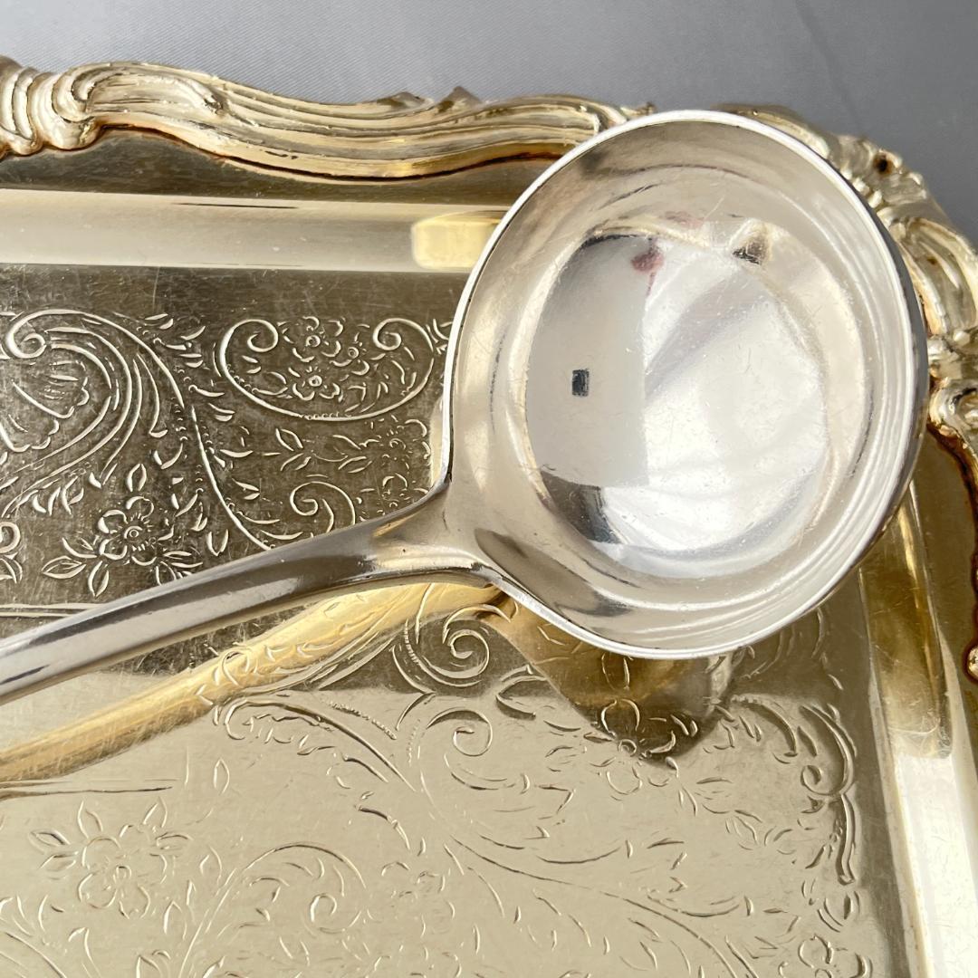 【Martin, Hall & Co】クイーンズパターン グレービーレードル