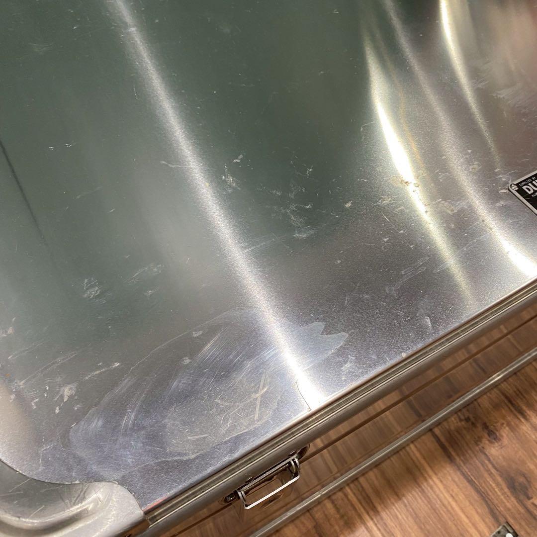 希少 廃盤品 Dulton ダルトン アルミコンテナ Ｌサイズ 旧型コンボイ