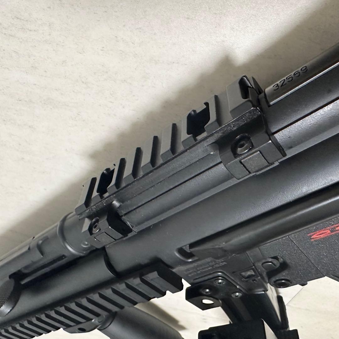 【動作良好／カスタム付】東京マルイ ライトプロ MP5 A5 R.A.S 10禁