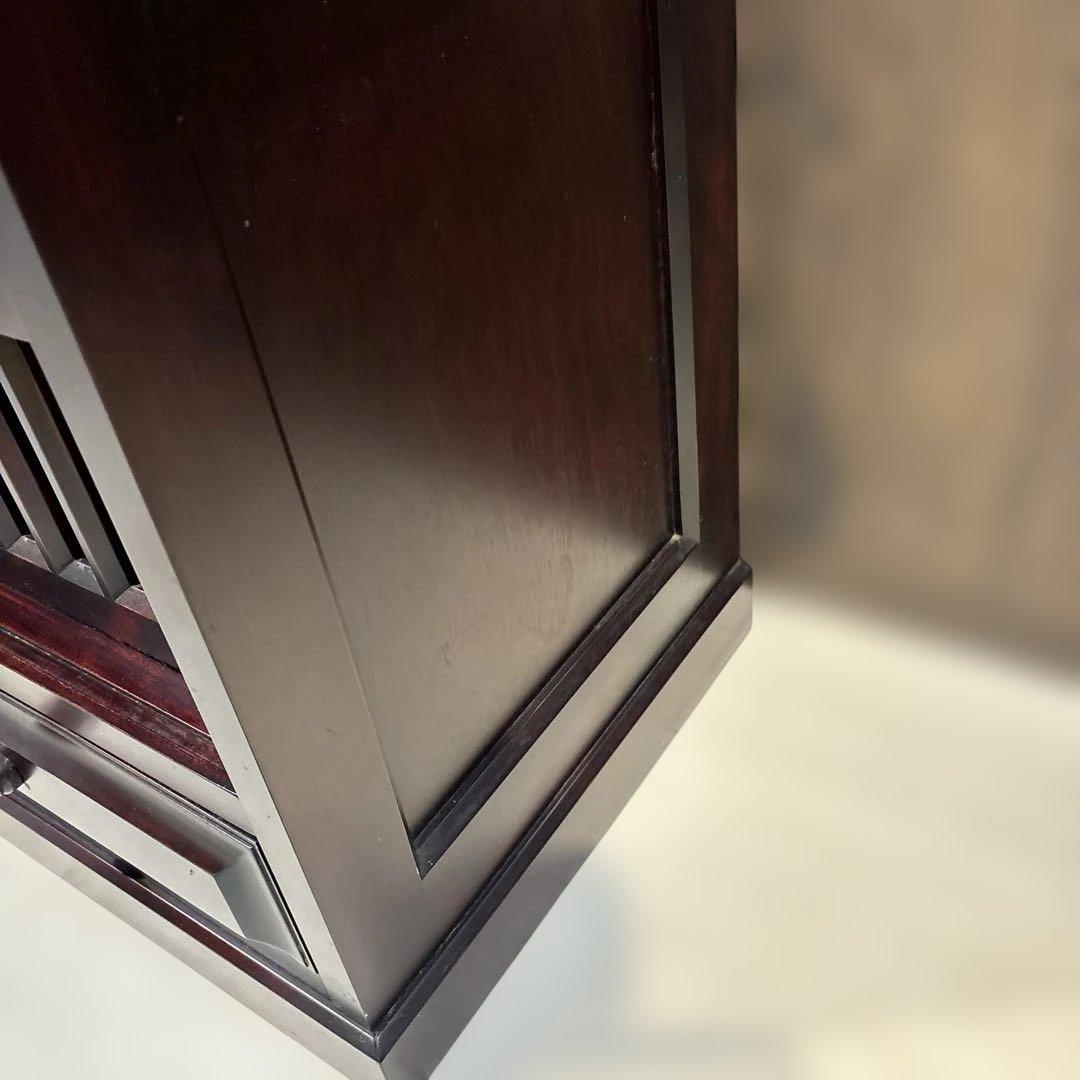 水屋箪笥 茶箪笥 食器棚 レトロ アンティーク　日向民藝　日向民芸