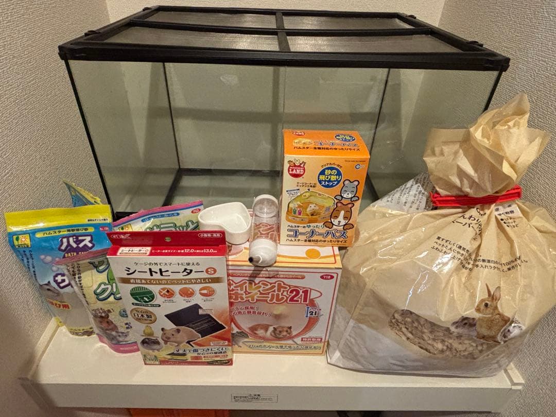 エキゾテラ グラステラリウム 6045 (ハムスター育成セットおまけつき)