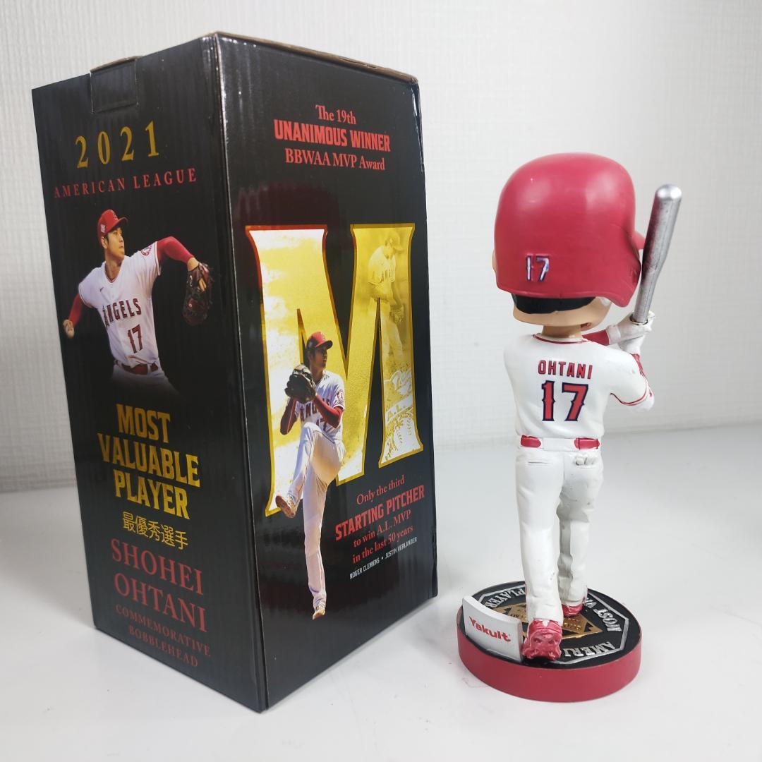 大谷翔平 MVP 2021 ボブルヘッド 首振り人形 エンゼルス フィ I4Sb