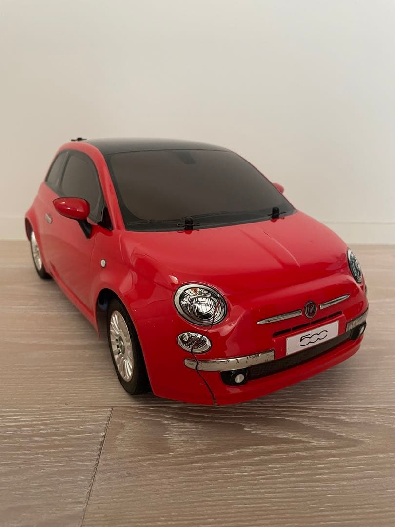 タミヤ FIAT 500 ラジコンカー 赤 1/10 XBシリーズ