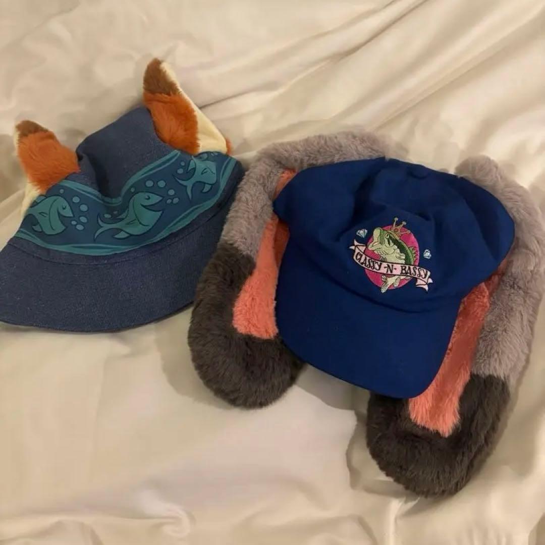 東京ディズニーリゾート ズートピア ニック ジュディ 帽子 2個セット