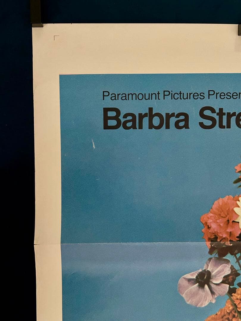 晴れた日に永遠が見える　USオリジナル映画ポスター