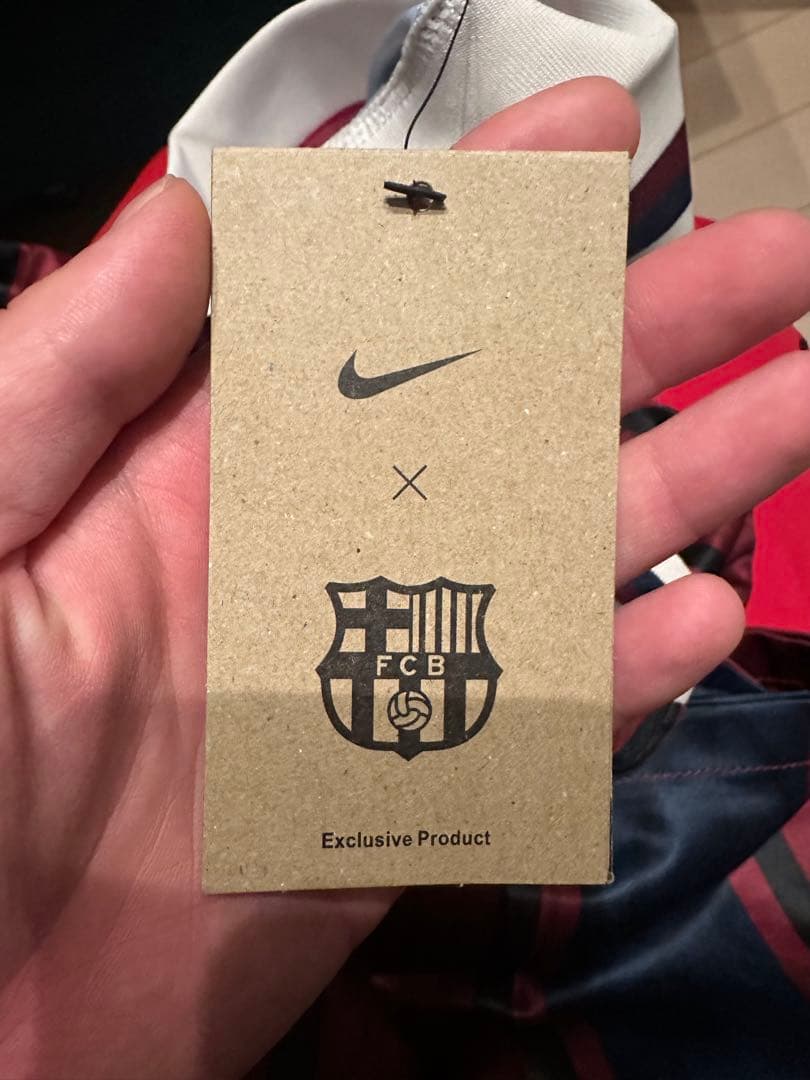 【新品タグ付き】FCバルセロナ125周年記念ユニフォームロナウジーニョ限定正規品
