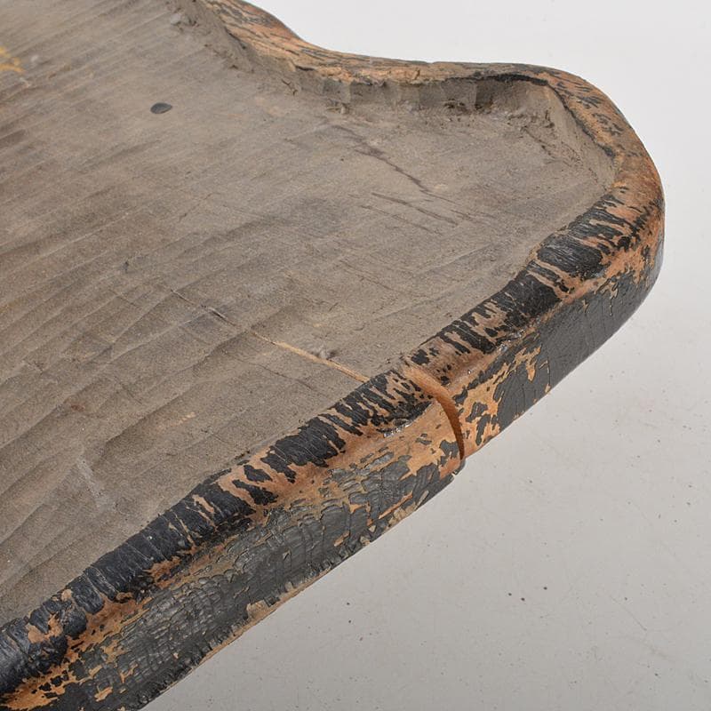 天然石　鑑賞石　梅花石　置物　重さ約24.8kg　唐木台付　M　R6821B