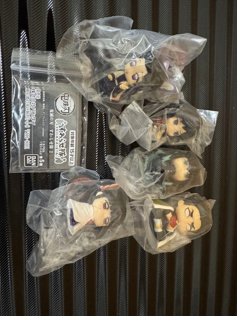 ガチャガチャ 鬼滅の刃 すわらせ隊1〜6＆無限列車特別編 全35種 コンプセット