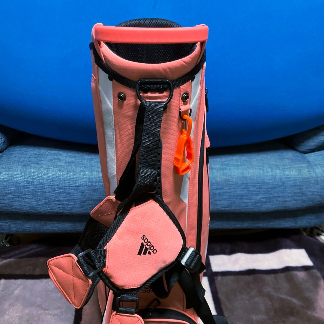 【ピカ】adidas軽量スリーバースタンドキャディーバック
