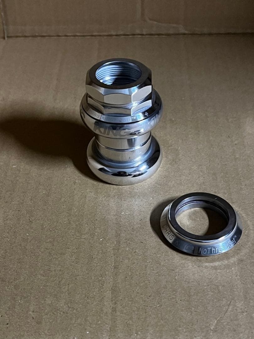 加工 クリスキング 2nutヘッドパーツ 1インチ oldmtbリヴェンデル等に