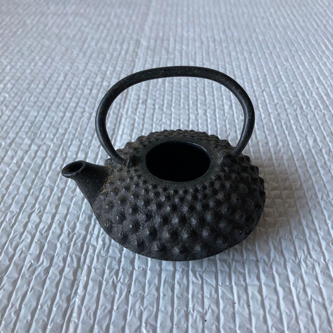 ジャンク品 蓋なし 鉄瓶 ミニチュア鉄瓶 5点まとめ売り 急須 茶器 茶道具