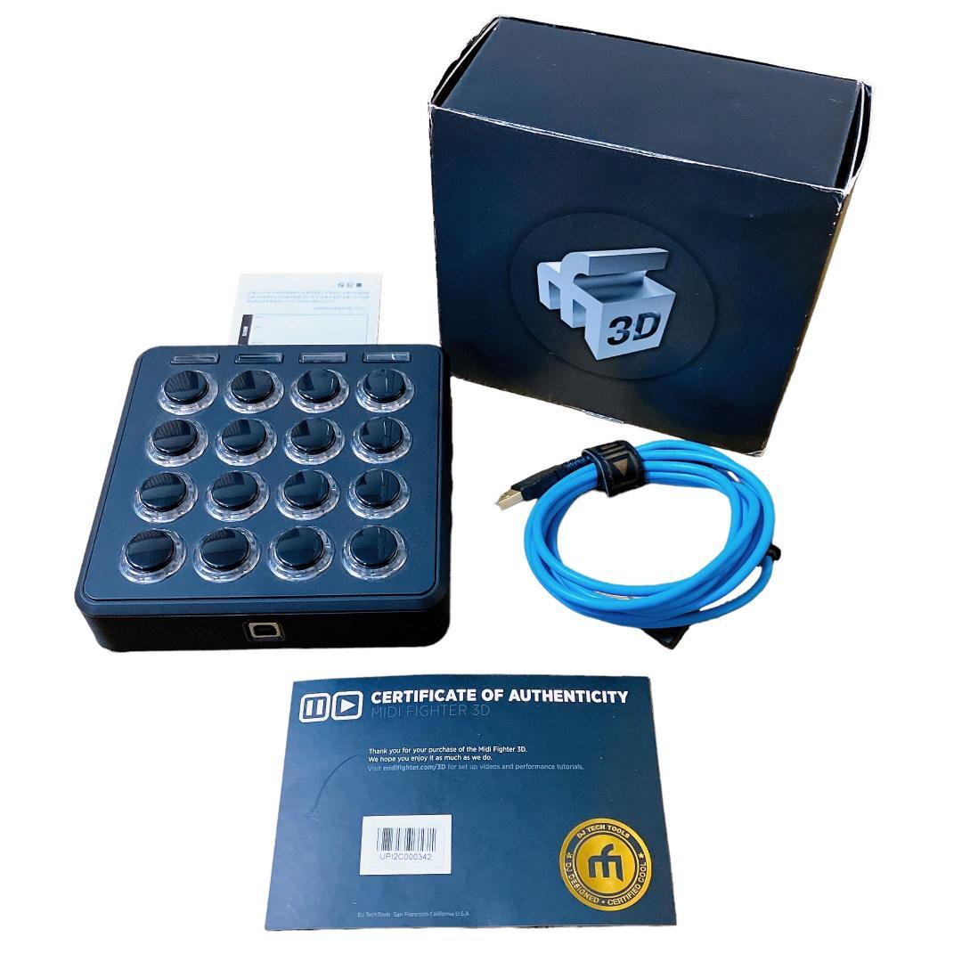【箱付き完品】Midi Fighter 3D MIDIコントローラー