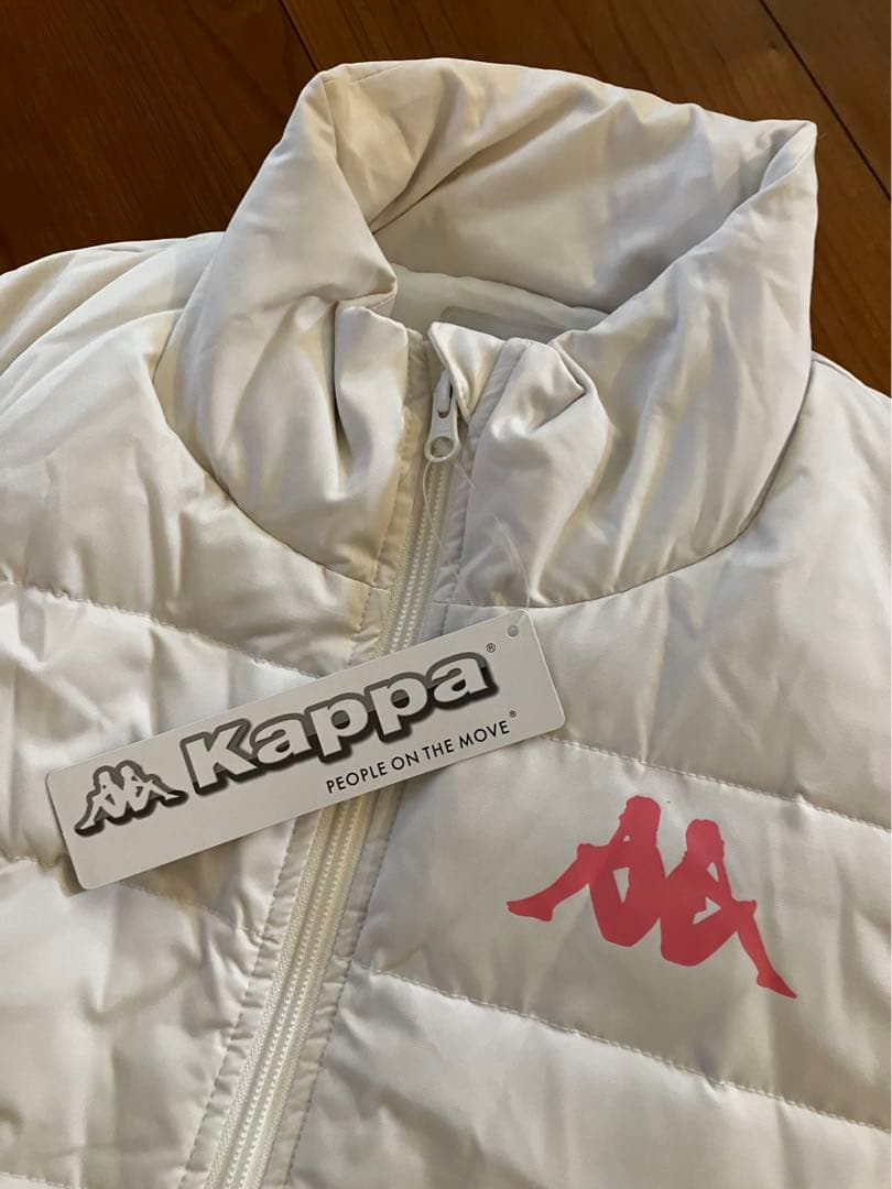 新品未使用　カッパゴルフ　レディース中綿ワンピース　サイズM ホワイト