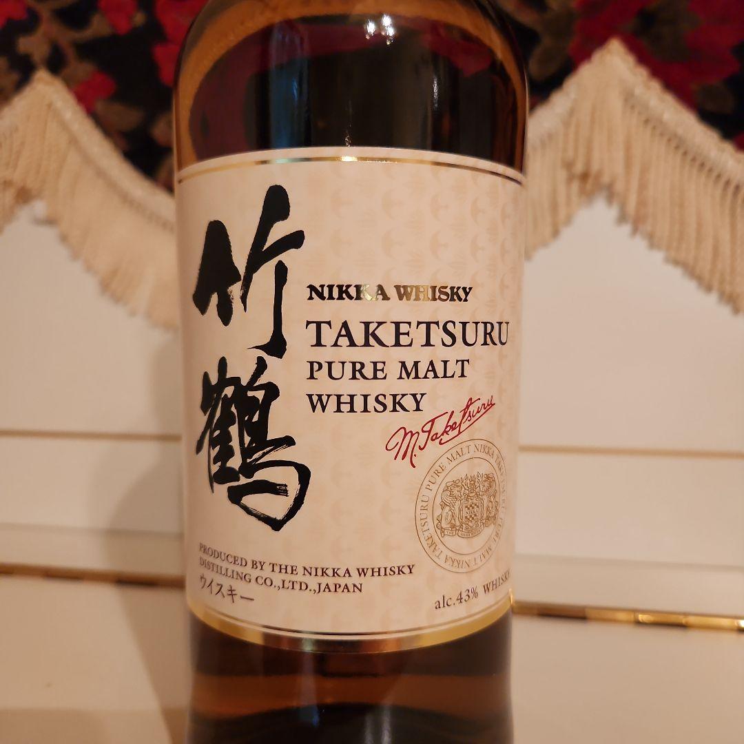 < 新品> 入手困難 NIKKA 竹鶴 ピュアモルト [最安値] 8500円 !