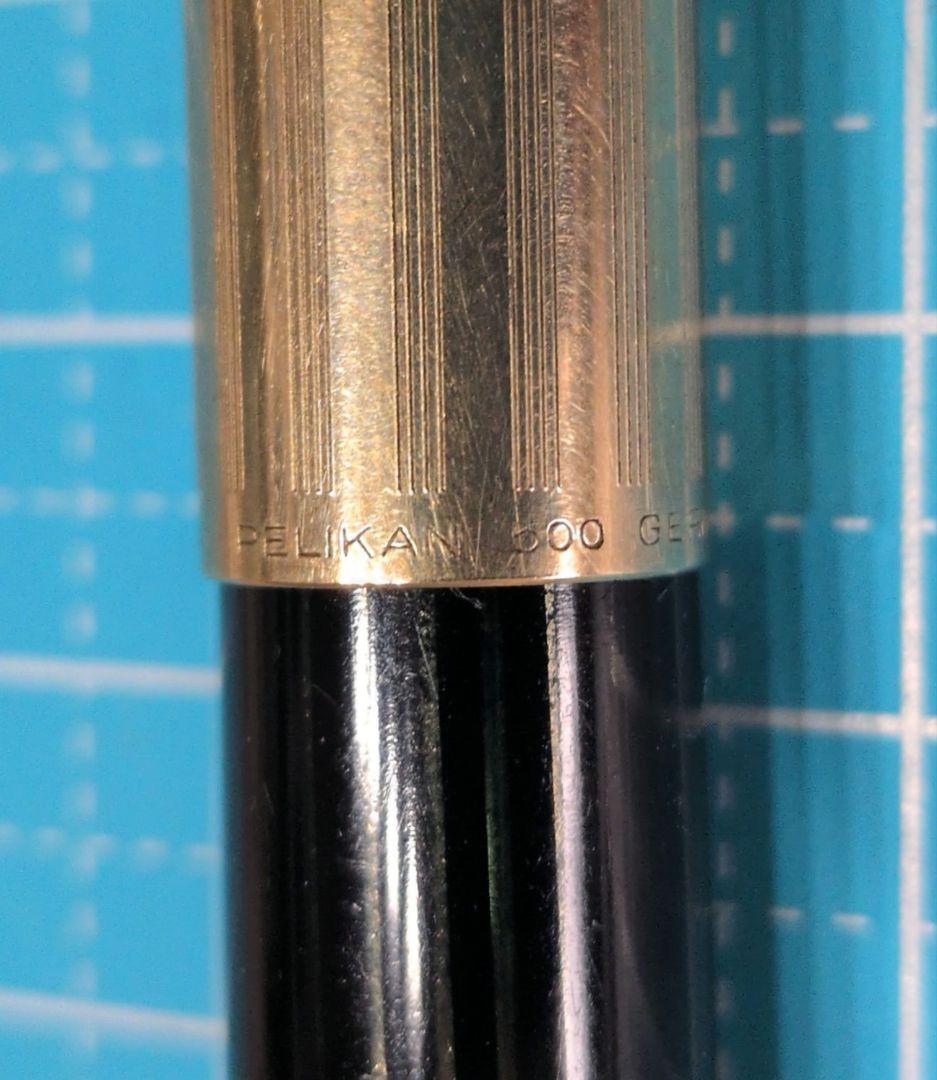 Pelikan　ペリカン　万年筆　#500NN　黒縞　　字幅EF