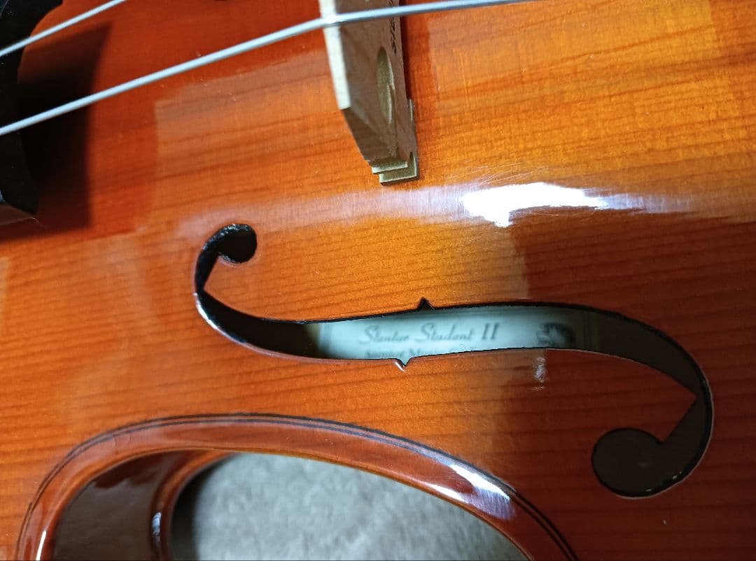 ★超美品★Stentor student II 4/4 フレットバイオリン