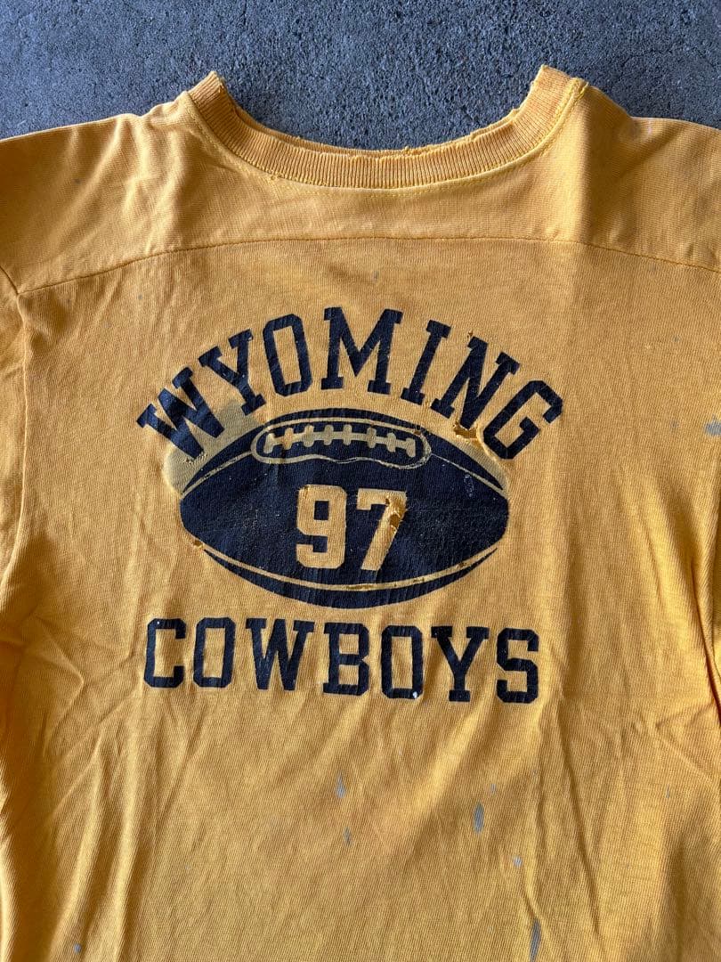 【希少】 70s ChampionフットボールTシャツ バータグ