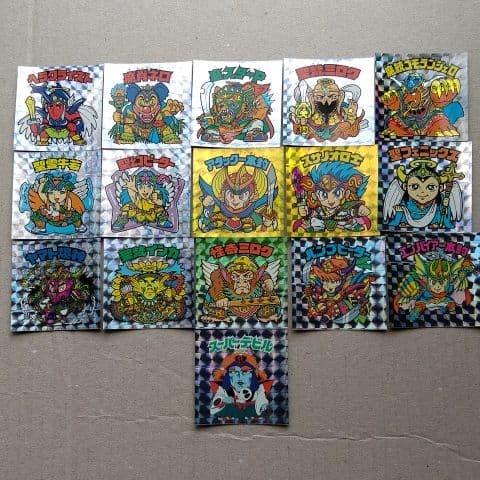 ビックリマン20thアンコール16種 バンプピーター ヤマト爆神 ヘラクライスト