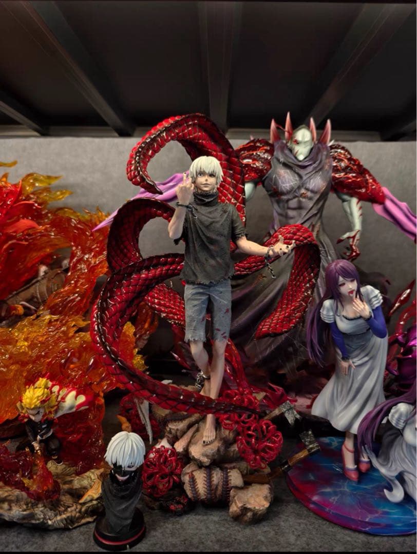 東京グール　金木研　ガレージキット　リキャスト　フィギュア　完成品