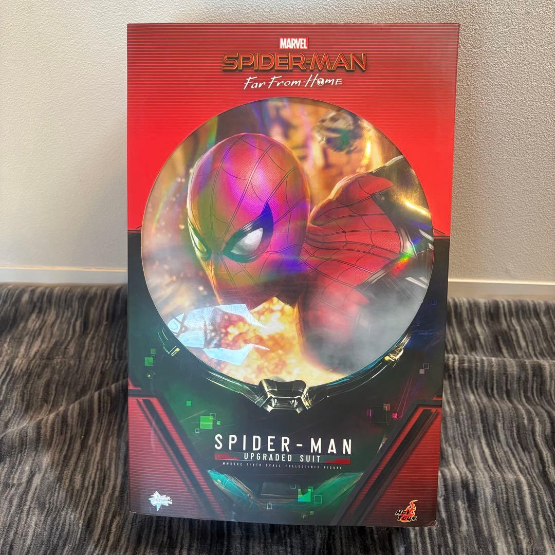 【未使用級極美品】HOTTOYS スパイダーマン アップグレードスーツ