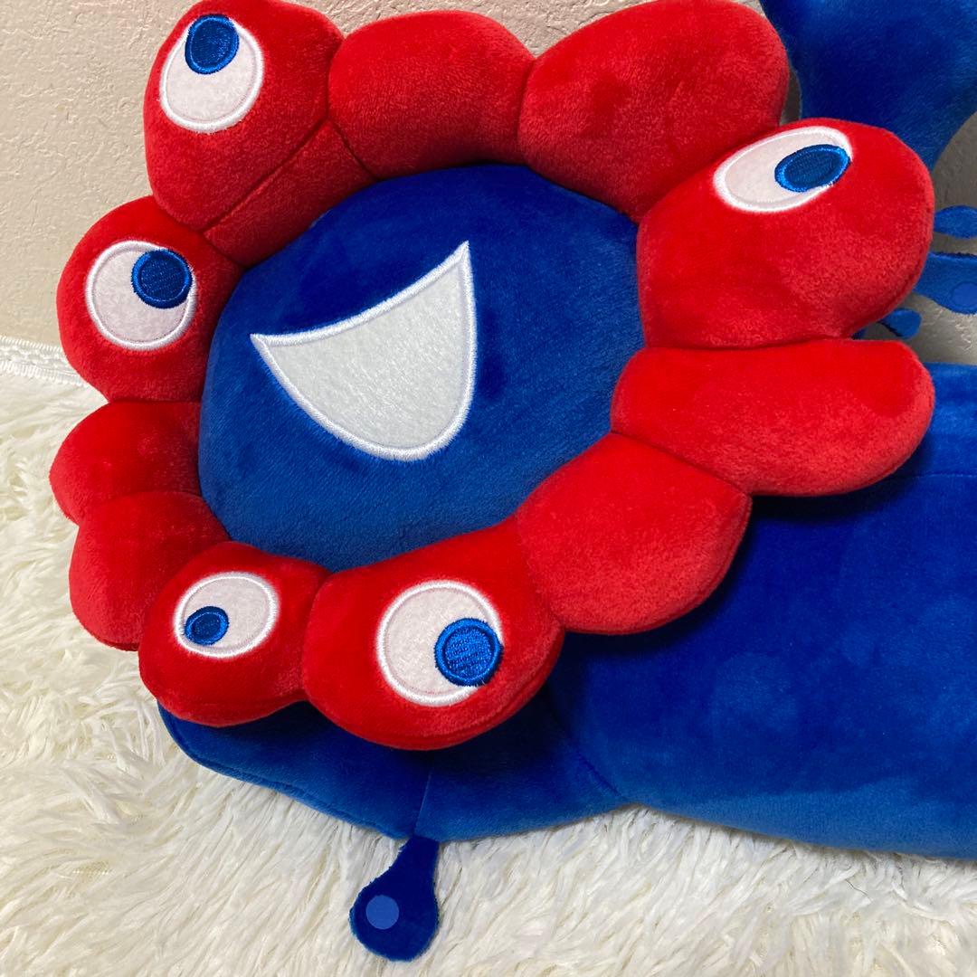 新品タグ付き✨大阪万博 ミャクミャクくじ 2等 ぬいぐるみ　寝そべりミャクミャク