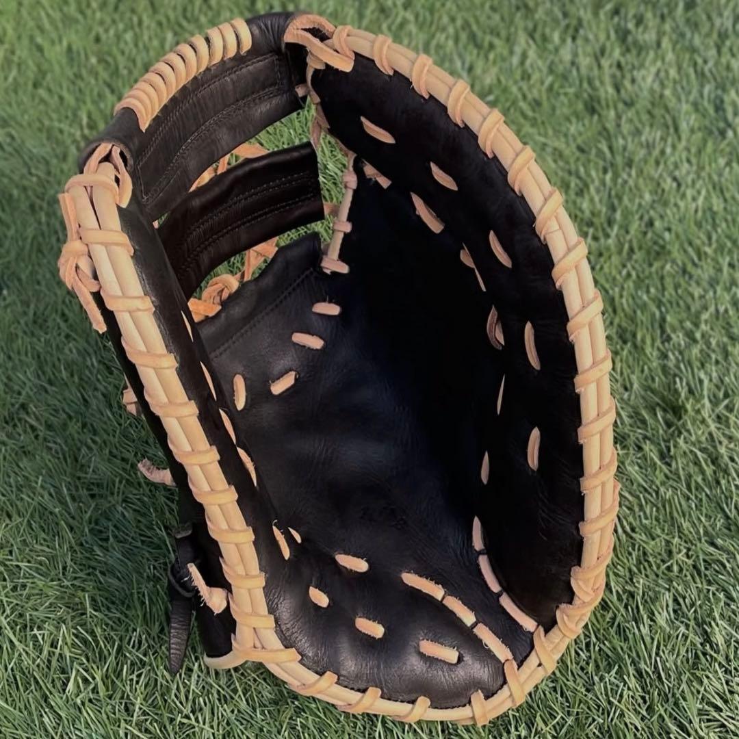 【希少／即発送】NIKE／ファーストミット／一般用／ブラック・キャメル