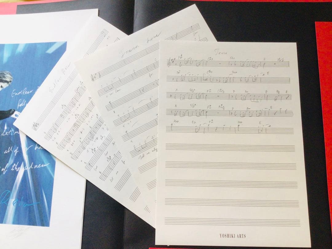 ◉非売品◉X JAPAN◉YOSHIKI ART◉直筆サイン入◉限定特別セット◉