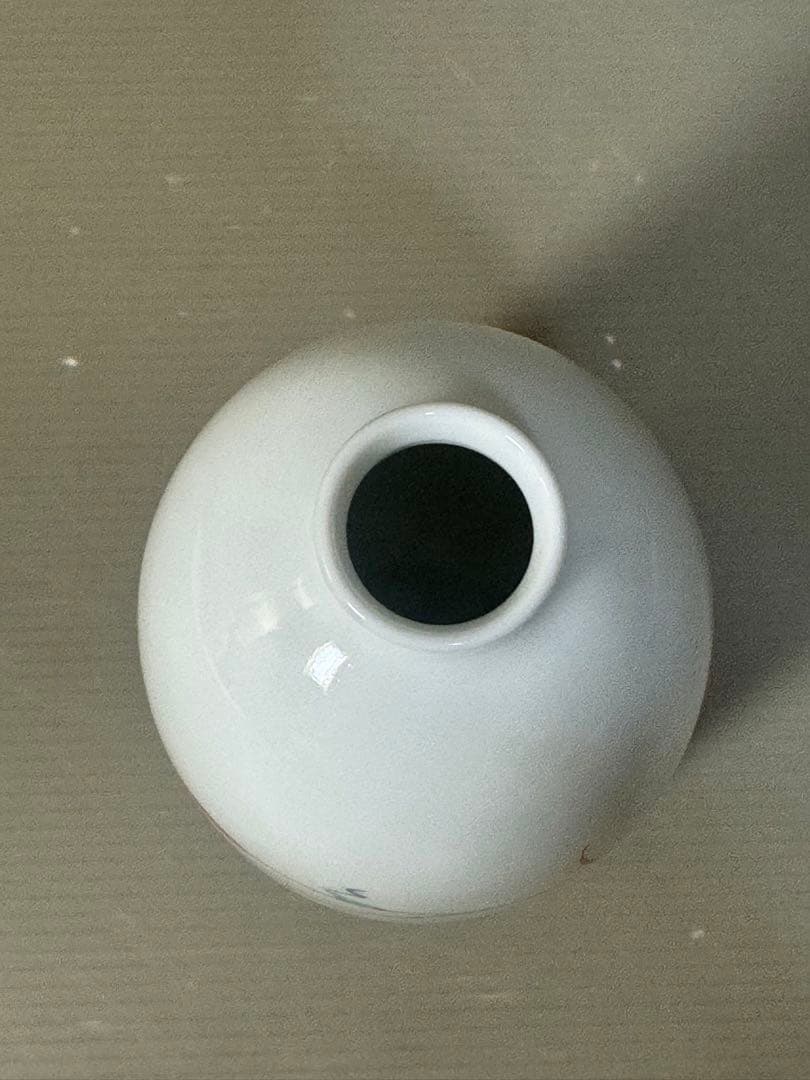 2636 柿右衛門  錦 粟鶉文 一輪挿し　花瓶　未使用