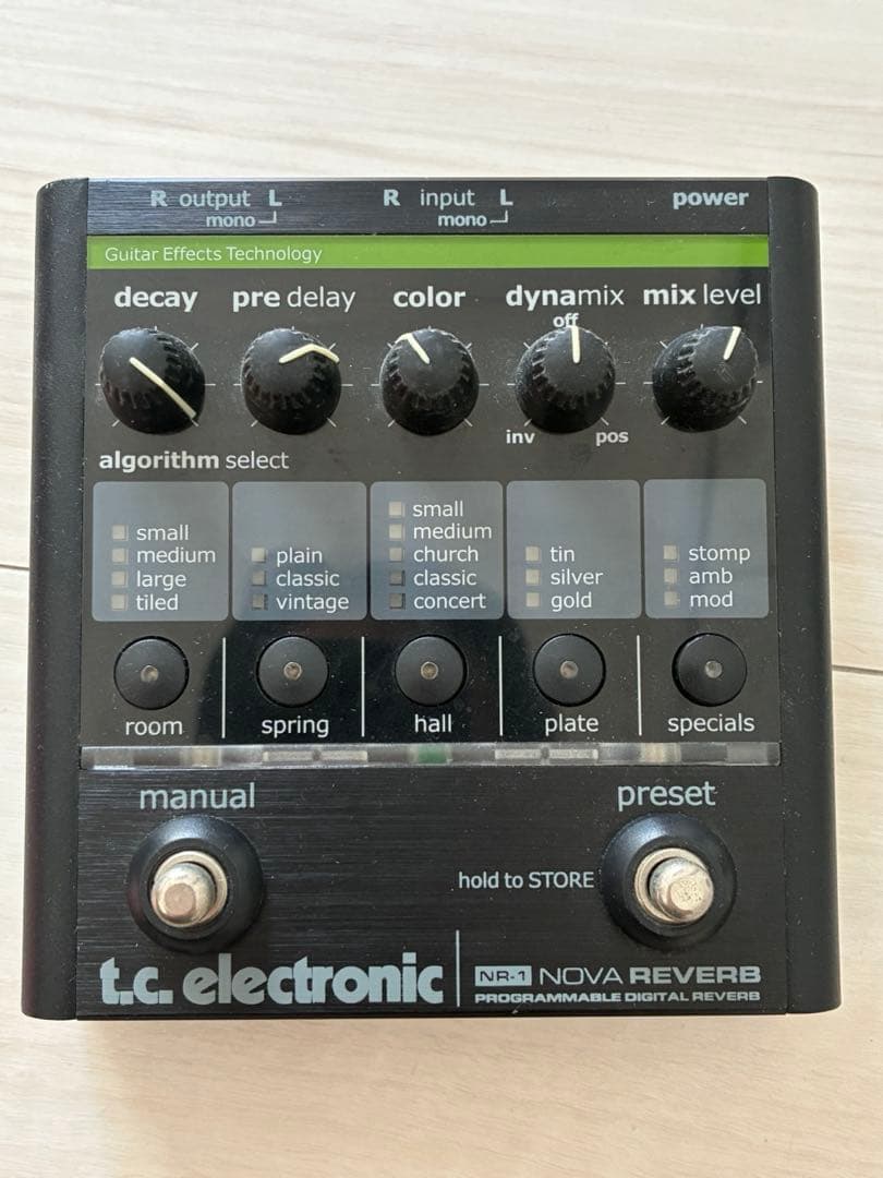 ギター tc electronic Nova Reverb