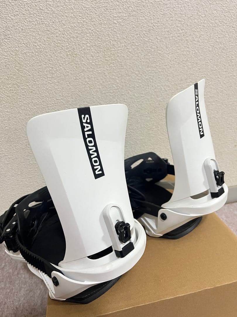 SALOMON RHYTHM ビンディング M ホワイト/ブラック