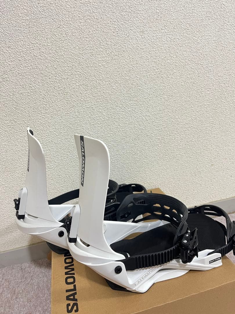 SALOMON RHYTHM ビンディング M ホワイト/ブラック