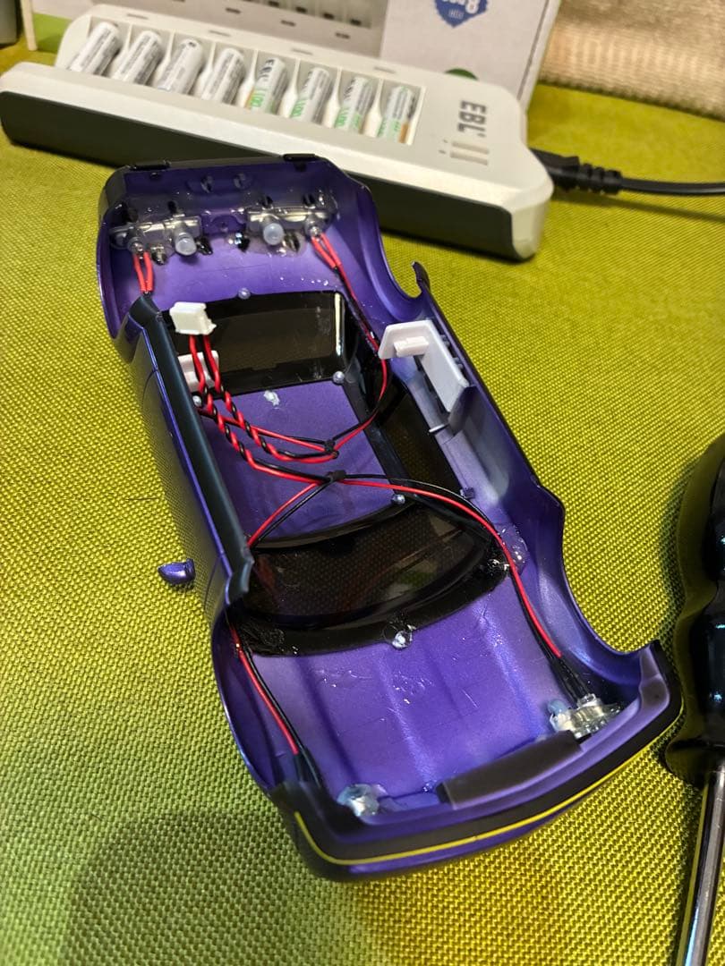 KYOSHO ミニッツAWDドッジ・チャレンジャー アルミホイール等カスタム