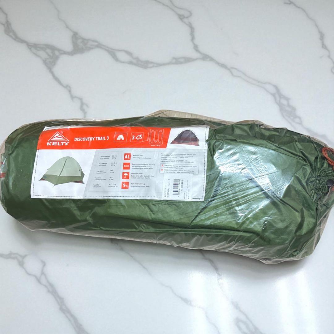新品 KELTY ケルティ DISCOVERY TRAIL 3人用 テント ソロ