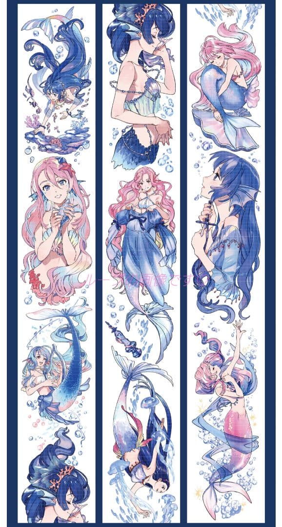 ✩SALE✩再販✩J223＃幻海咏歌(银河光)野葵切り売り海外人物マステ女の子