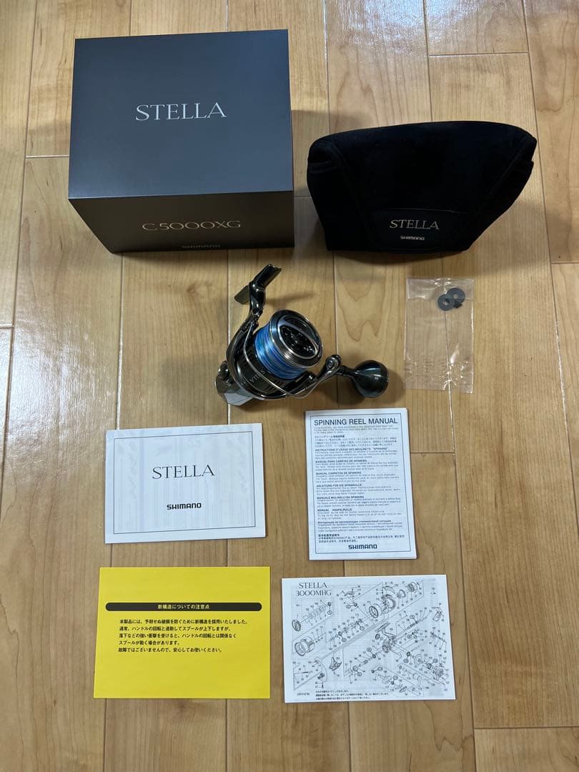 未使用 SHIMANO 22 STELLA C5000XG新品PEライン付
